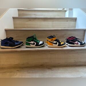 Nike Lot Kids  Jordan 1 Toddler Basketball Shoes Size 10  | 4 Pairs